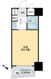 ライオンズマンション三鷹さくら通り【5階】の間取り
