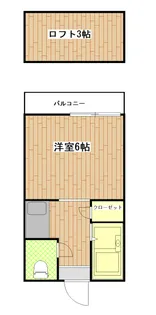 べルサージュ上熊本【2階】の間取り