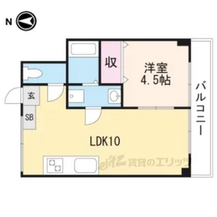 JKハイツ【2階】の間取り