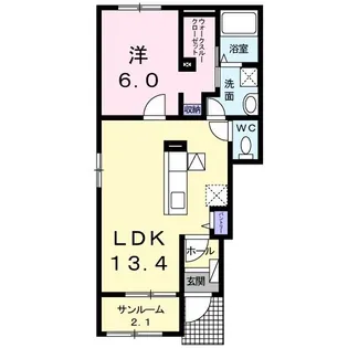 ブランドマーク【1階】の間取り