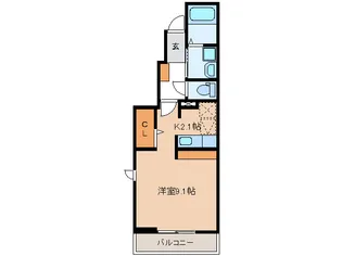 グレイス YT【1階】の間取り