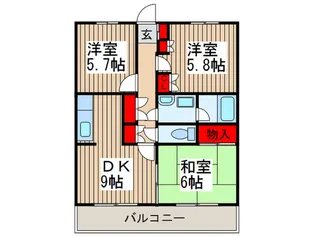 Gift【1階】の間取り