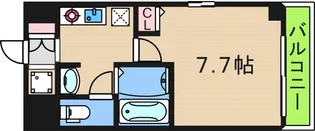 M’PLAZA住吉公園壱番館【9階】の間取り