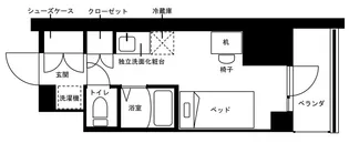 Miraiフォレスタ仙台青葉通【7階】の間取り