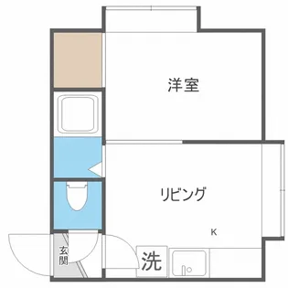 メゾン東豊【2階】の間取り