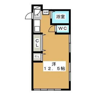 竹仙荘【2階】の間取り