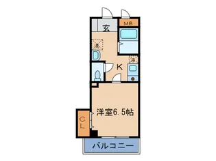 ブロッサム春日出【4階】の間取り