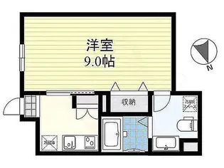 トリアーディSELENE亀戸【1階】の間取り