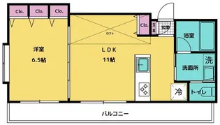 GAキューブ・ひかり【2階】の間取り