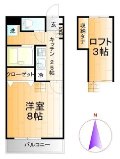 モア・ステージ【2階】の間取り