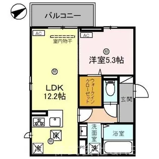 LA FELICE【1階】の間取り