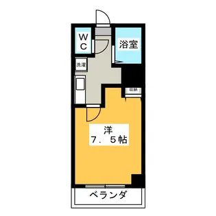 滝子ビリーブ館【1階】の間取り
