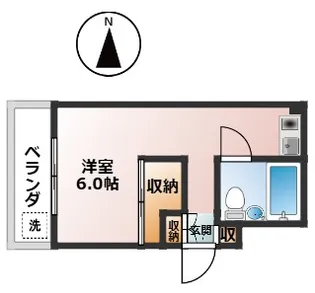 メゾン・ド・クレール【1階】の間取り