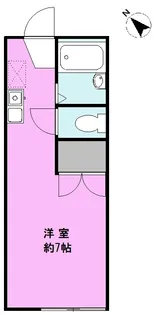 パレスボンジュール【2階】の間取り