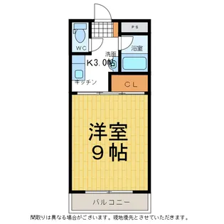 ビクトリーハイツ新港【3階】の間取り