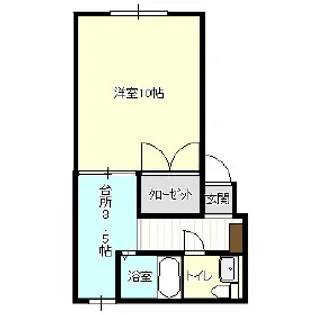 フォース正洋【1階】の間取り
