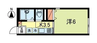 サニーテラス【1階】の間取り