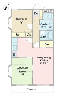 リトルCity壱番館【1階】の間取り