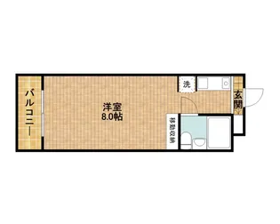 ドエルパープルII【2階】の間取り