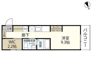 COLLINA山根町【2階】の間取り