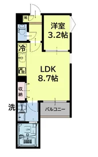 REGALEST長町南MT【2階】の間取り