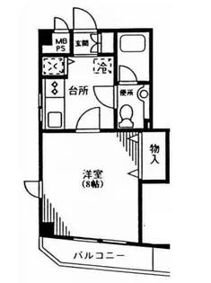 メゾンフォルテ【2階】の間取り