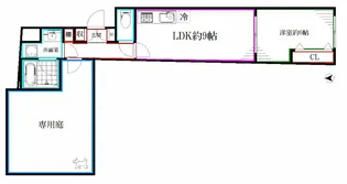 ザ・レジデンス高円寺【1階】の間取り