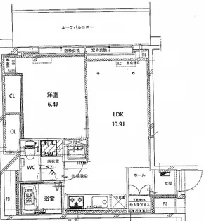 メゾン蒲田【8階】の間取り