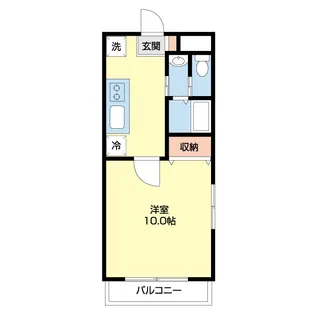 ラパーチェ【3階】の間取り