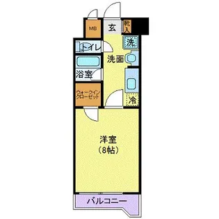 PINE上杉【10階】の間取り