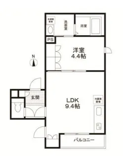 グレイス戸越【3階】の間取り