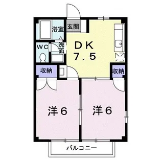 ラルゴ21【1階】の間取り