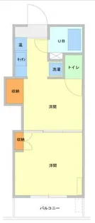レジデンスカープ大宮【3階】の間取り