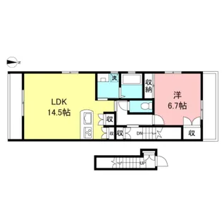 サニーハウス【2階】の間取り