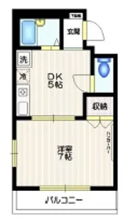 リラ・ペイサージュ【2階】の間取り