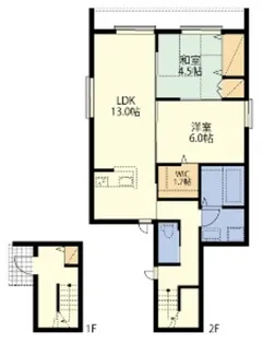 BORIKIひがしかさい【2階】の間取り