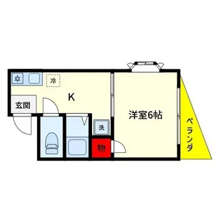 フォレストハウス【2階】の間取り