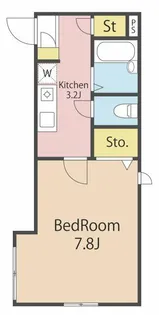 シティパル【2階】の間取り