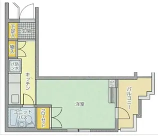 エムズ南林間【3階】の間取り