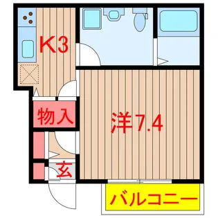 メゾン・リッツ【1階】の間取り
