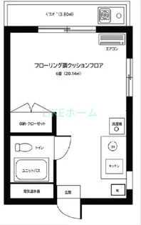 アイエムハイツ鬼高【4階】の間取り