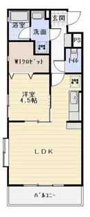 セレーノ【1階】の間取り