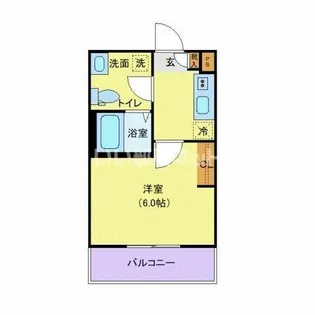 DELIGHT TOWN【1階】の間取り