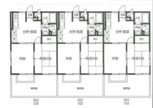 グリーンヒルズ弐番館【2階】の間取り