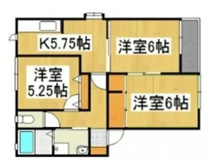 コテージセントリバー E【1階】の間取り