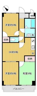 ジュエル葛西【1階】の間取り