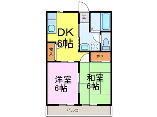 エミネンス【1階】の間取り