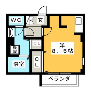 リバーサイドテラス青砥【3階】の間取り