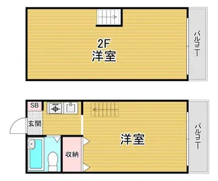 ハイムアーキテクトの間取り