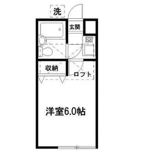 スバルハイツ【2階】の間取り
